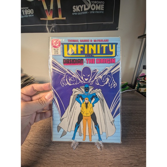 Infinity Inc #33 DC Comics Obsidian The Origin 1986 Thomas Harris McFarlane - Picture 1 of 1